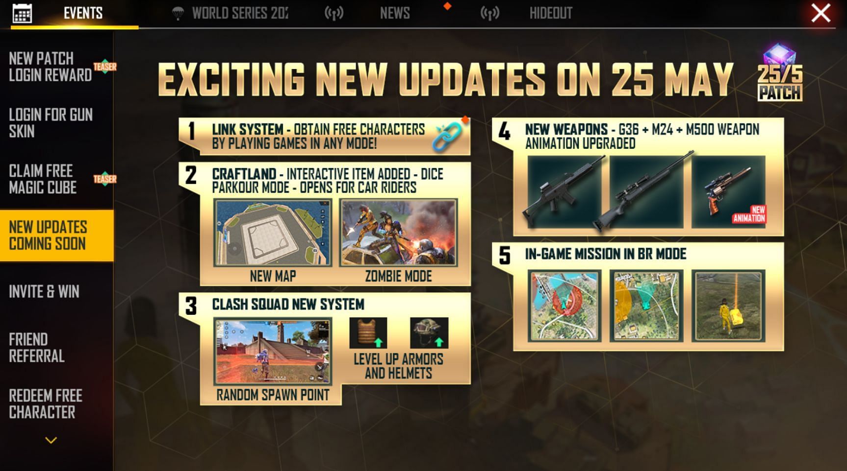 Free Fire OB34: Download process (Image via Garena)