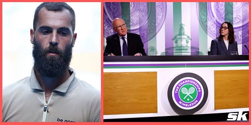 Benoit Paire criticized the ATP's decision to remove ranking points at Wimbledon this year