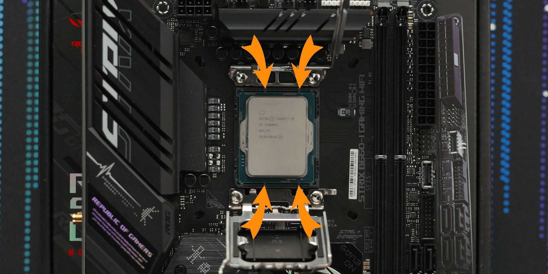 CPU installation (Image via Linus Tech Tips)