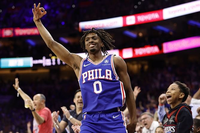 "They better save a Major Bag for the young fella because he’s the ONE!" - Kendrick Perkins hails young Philadelphia star, says the franchise and James Harden better remember how special he is