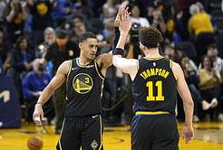 "We're not out there trying to club people in the back of the head on a fast break" - Klay Thompson defends Jordan Poole against dirty play allegations and simultaneously throws shade at Dillon Brooks