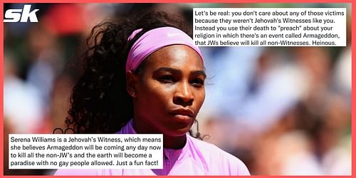 Serena Williams' comments on the recent Texas shooting have received a lot of criticism.