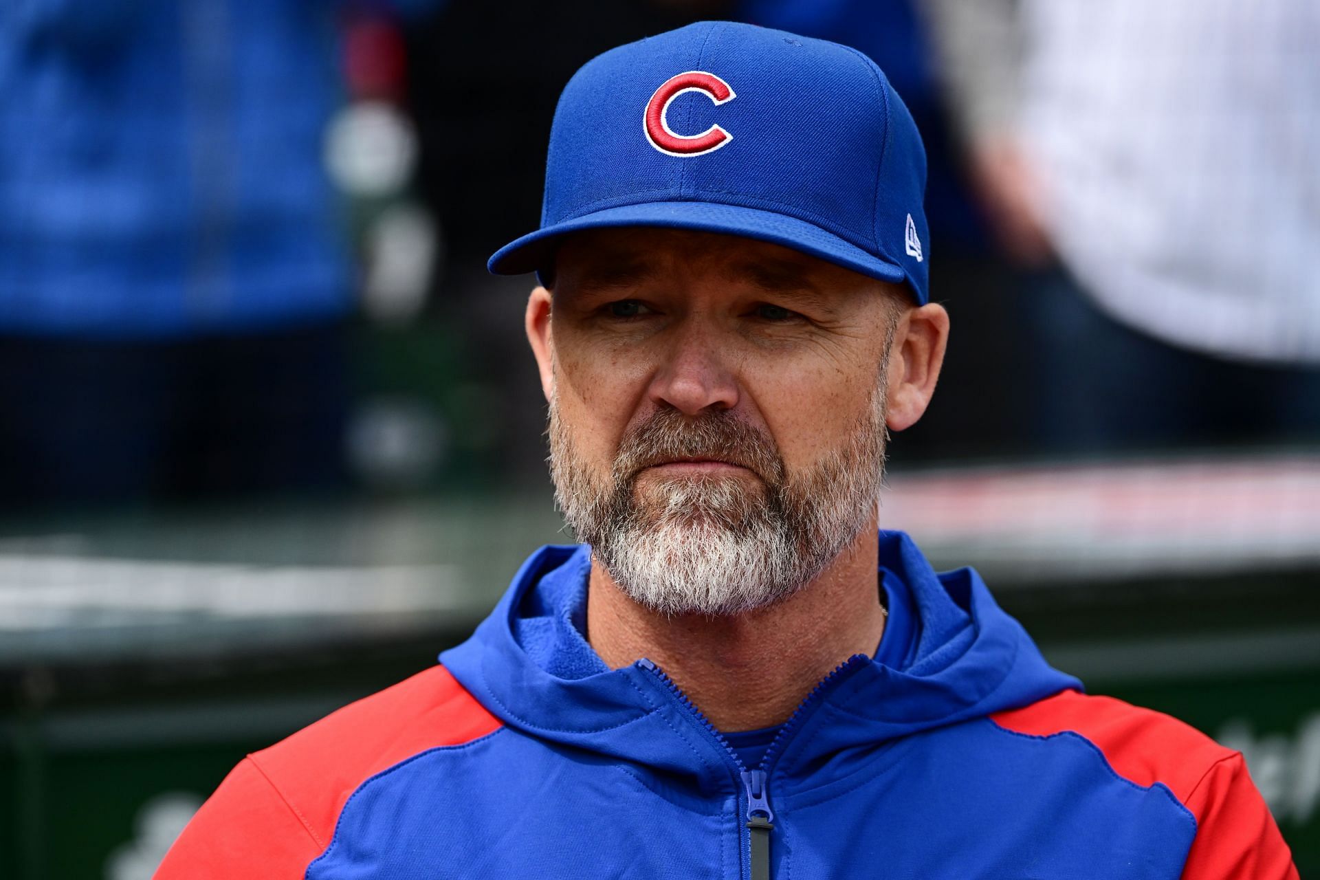 Chicago Cubs manager David Ross was ejected after Patrick Wisdom was hit by a pitch in a move that he viewed as retaliatory.