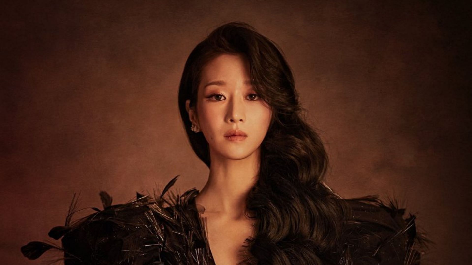 A still of Seo Ye-ji in Eve poster (Image via tvn_drama/Instagram)