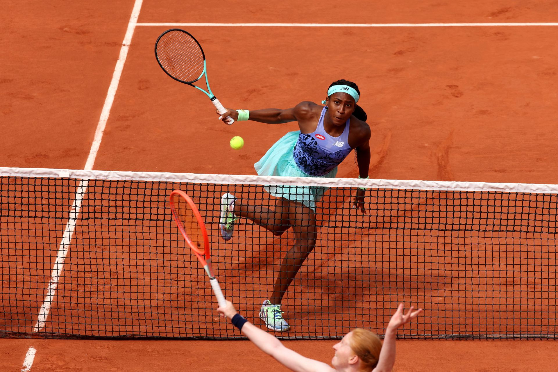 Coco Gauff at the 2022 French Open.