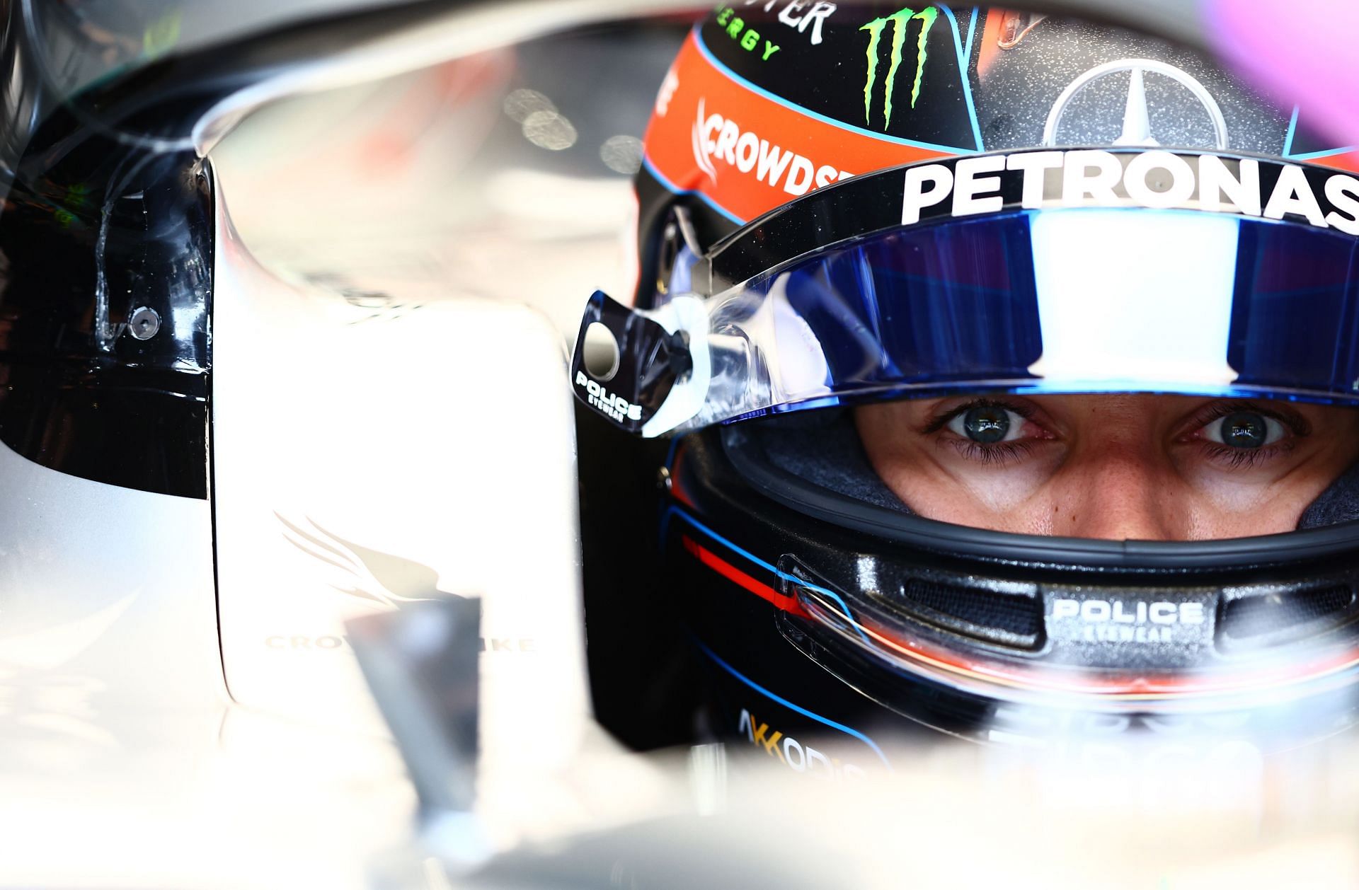 F1 Grand Prix of Miami - Final Practice - George Russell prepares to drive out