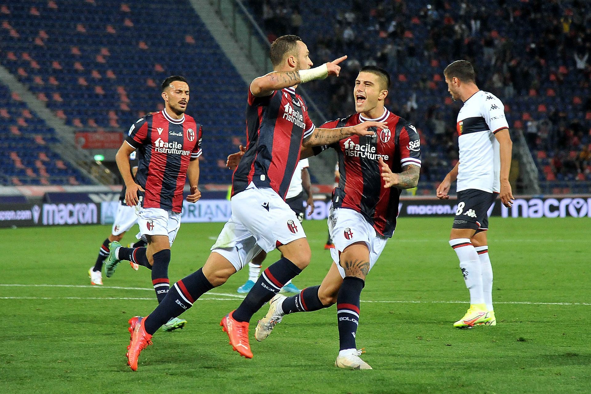 Genoa host Bologna in their final Serie A game on Saturday