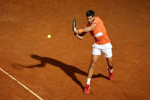 Novak Djokovic joins exclusive 1000-wins club as he prevails over Casper Ruud in their semifinal clash in Rome.