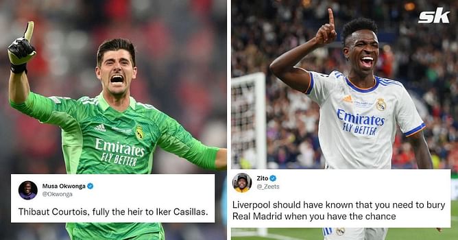 Twitter explodes as Thibaut Courtois brilliance guides Real Madrid to 1-0 win over Liverpool in Champions League final