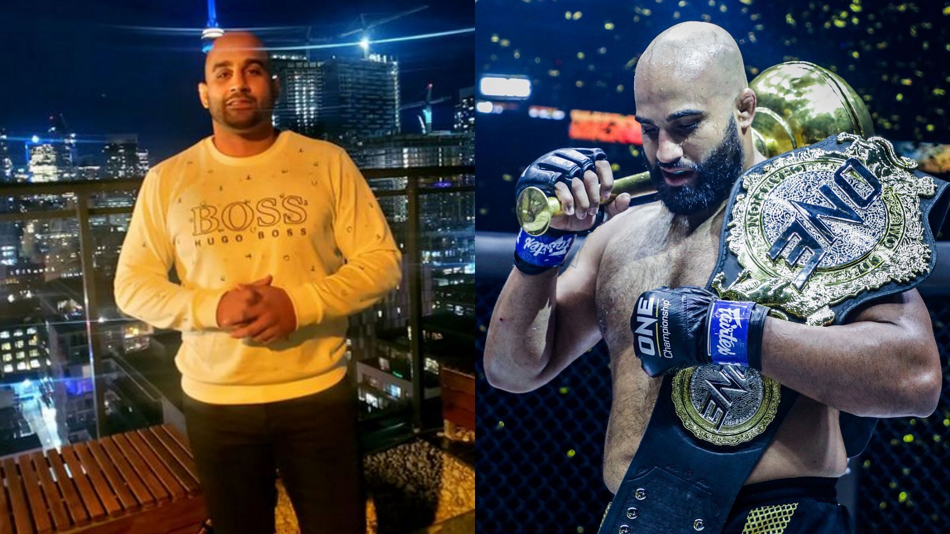 [Photo Credit: theonearjansinghbhullar@ on Instagram and ONE Championship] Arjan Bhullar