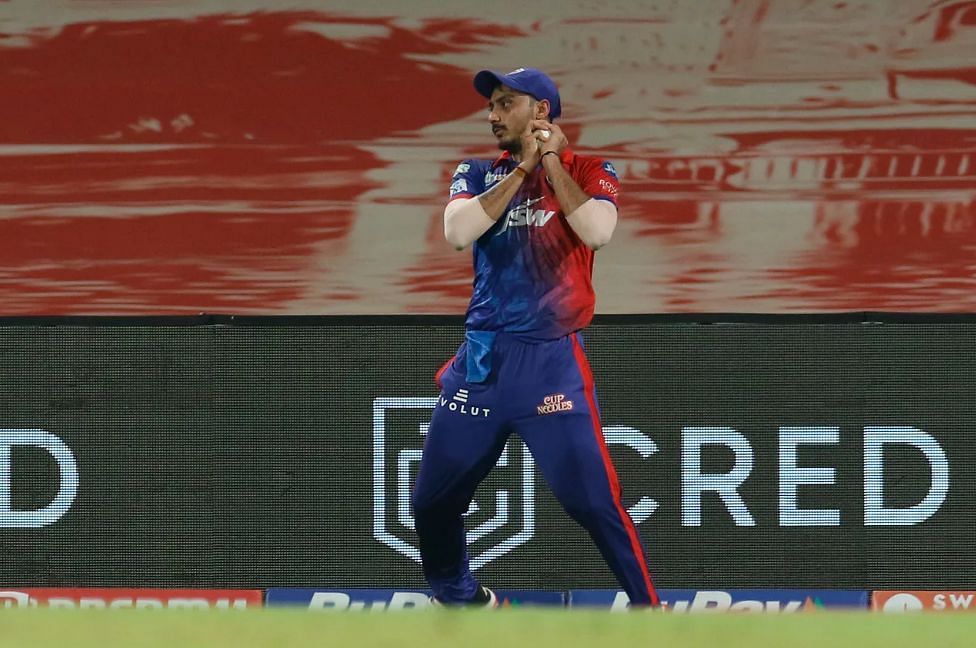 Jonny Bairstow was caught by Axar Patel off Anrich Nortje&#039;s bowling [P/C: iplt20.com]