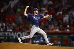 "You got lucky"-Tampa Bay Rays position player gives up a towering home run to Mike Trout in Los Angeles Angels blowout win