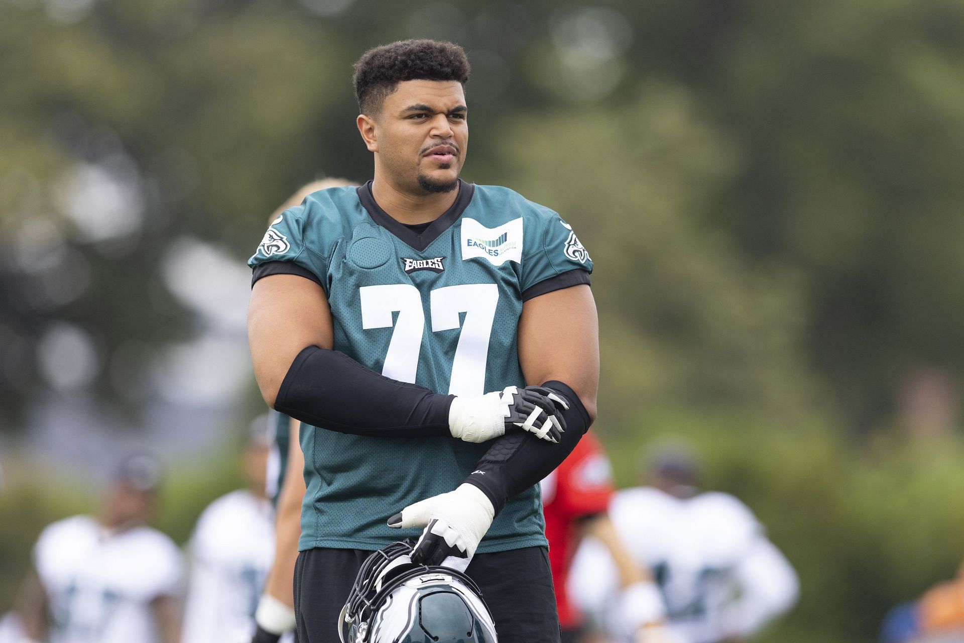 Philadelphia Eagles offensive lineman Andre Dillard