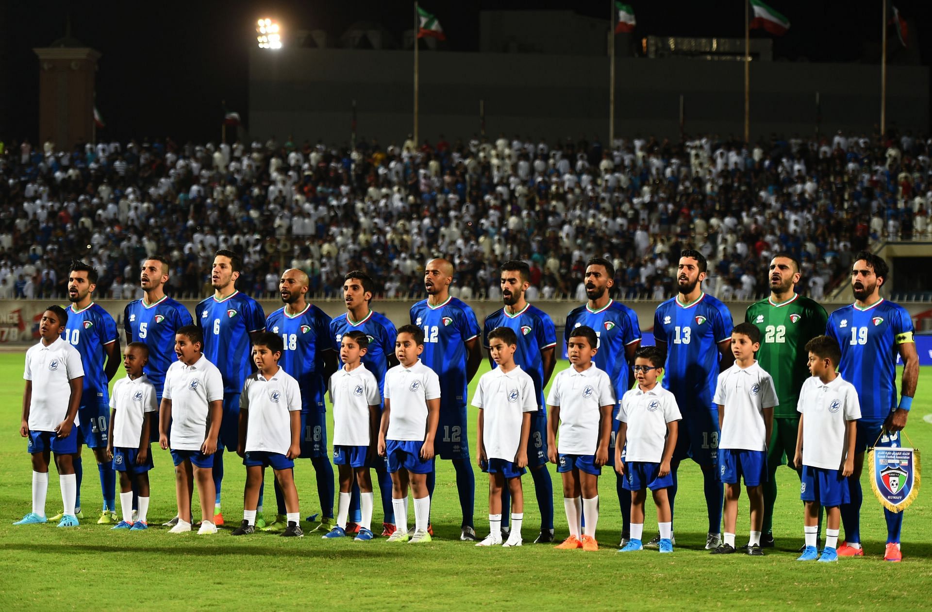 Kuwait and Singapore meet each other in a friendly match after more than 14 years
