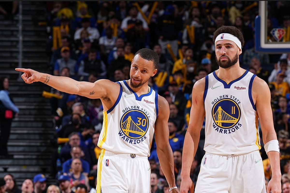 The Splash Bros. have not been shooting well from the three-point land against the Grizzlies. [Photo: Golden State of Mind]