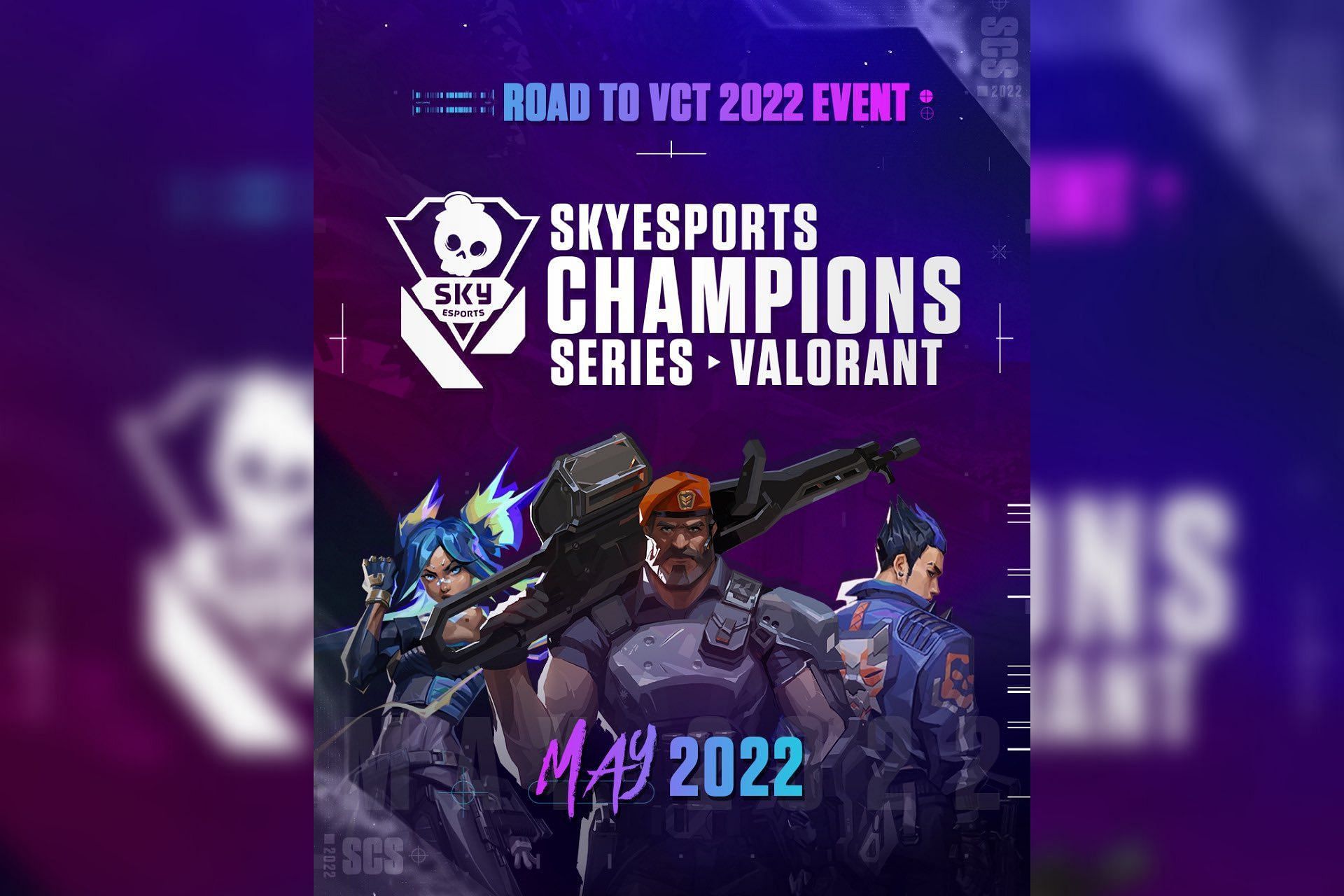 All details of the upcoming Skyesports Valorant Champions Series (SCS) (Image via Skyesports)