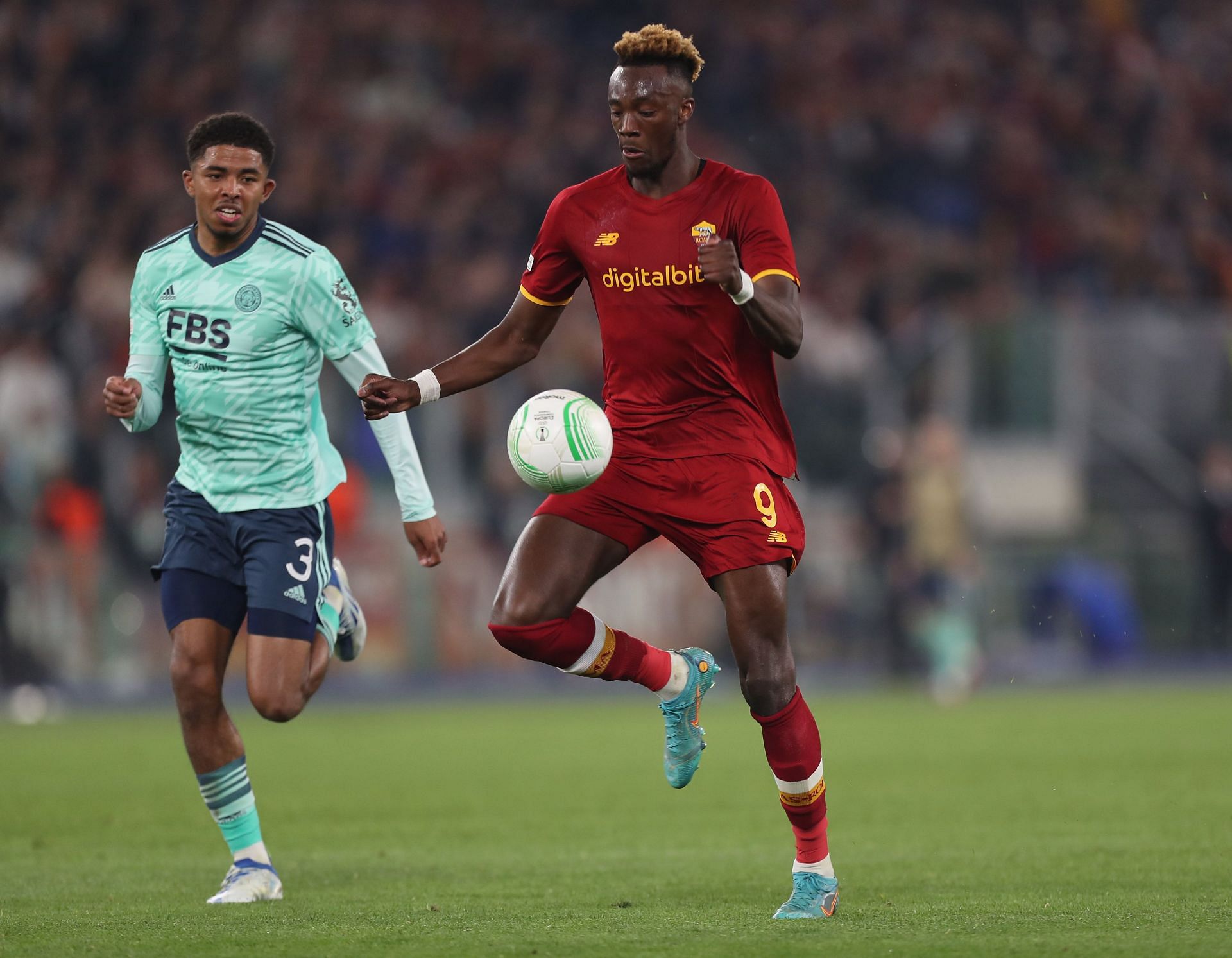 Tammy Abraham has been the star man for AS Roma this season