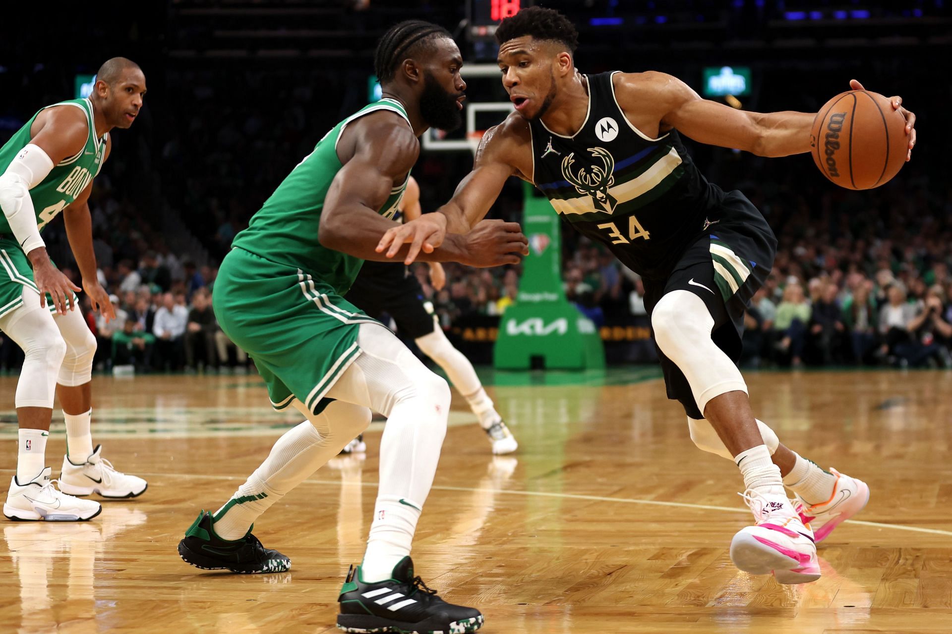 The Boston Celtics&#039; defense recalibrated to successfully contain the &quot;Greek Freak&quot;