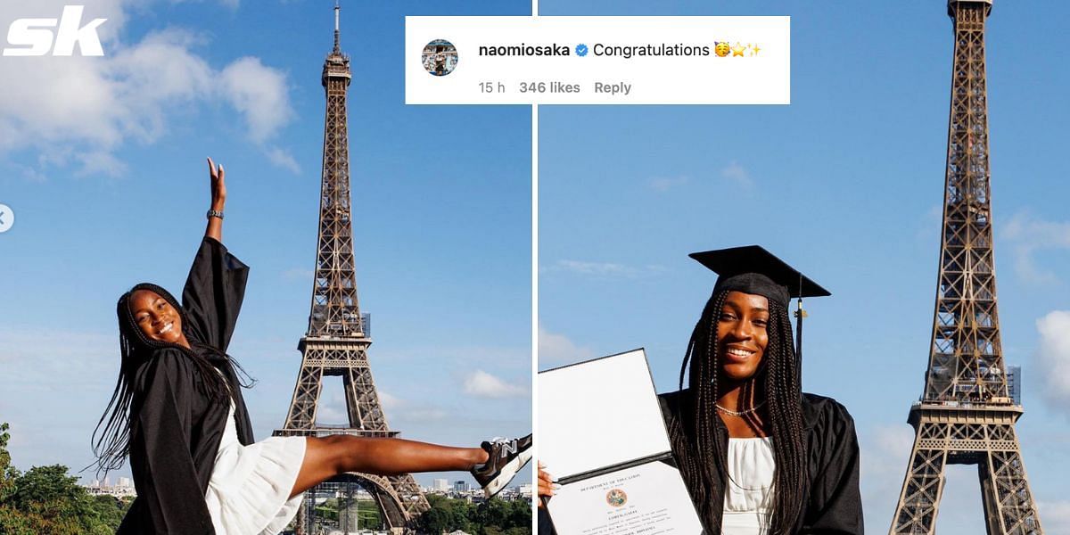 Gauff graduated from high school ahead of the French Open
