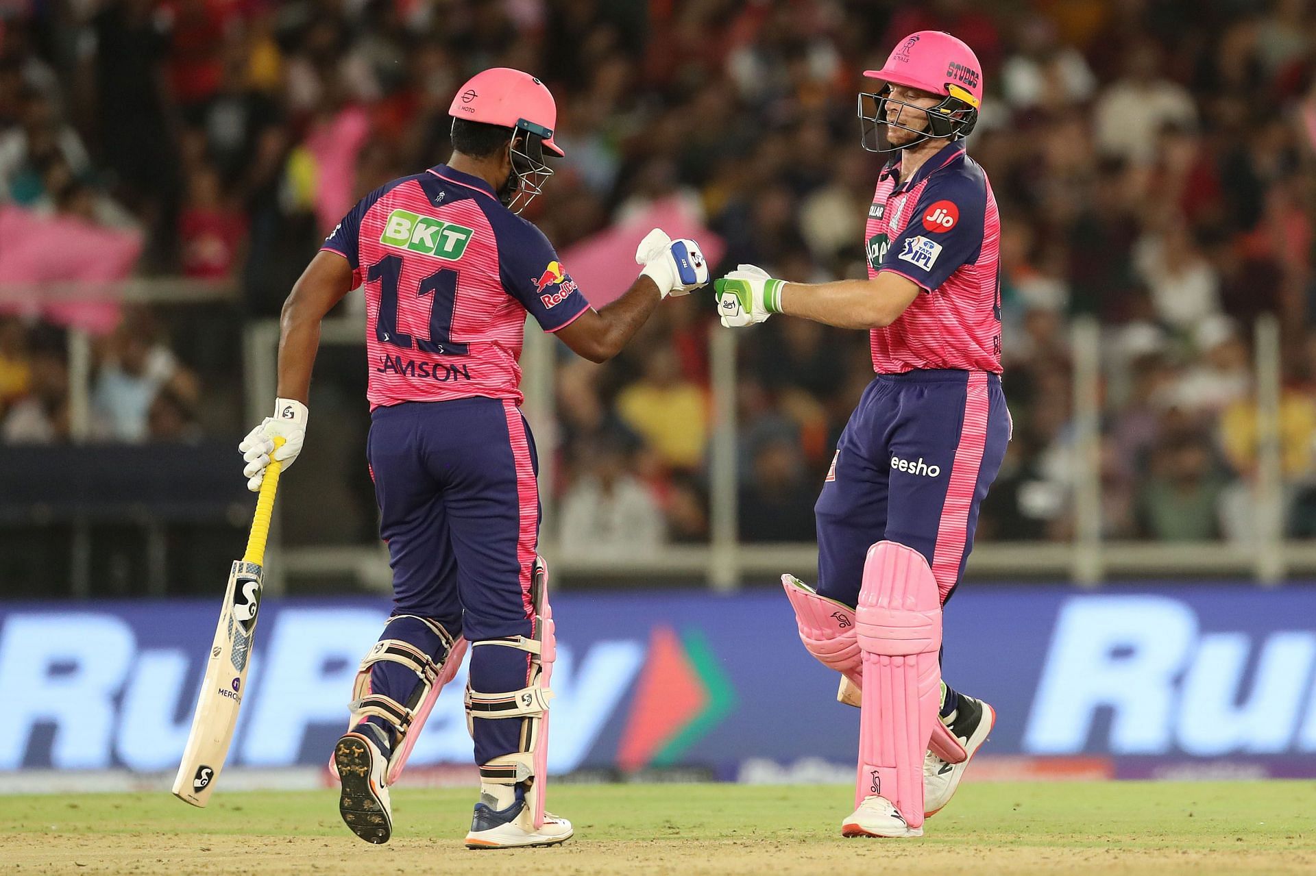 <a href='https://www.sportskeeda.com/player/sanju-samson' target='_blank' rel='noopener noreferrer'>Sanju Samson</a> and Buttler combined to put the result beyond doubt tonight [Credits: IPL]