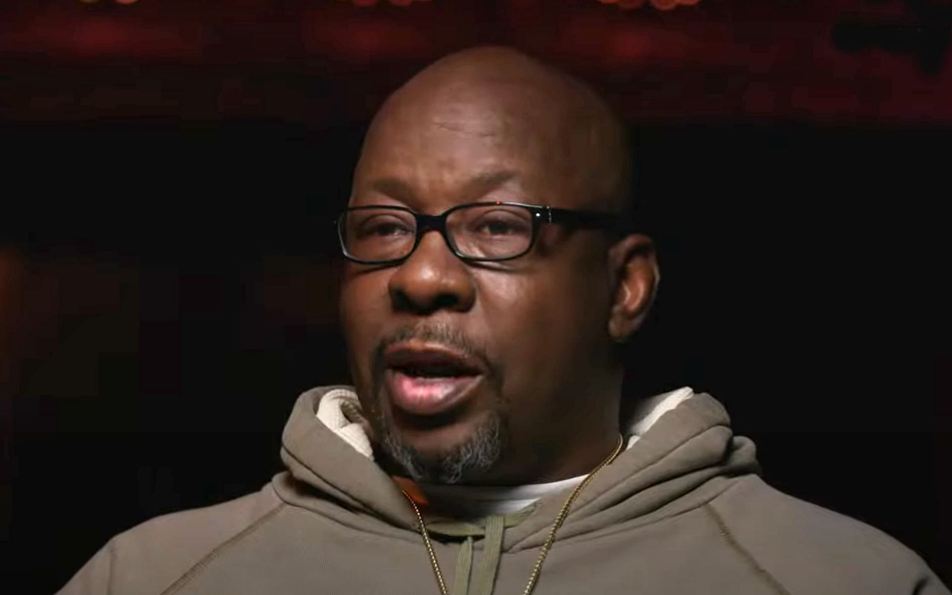 A still from Biography: Bobby Brown (Image via A&amp;E/ YouTube)