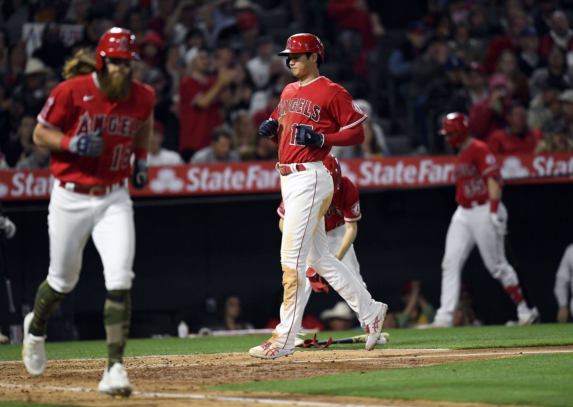 Oakland Athletics v Los Angeles Angels