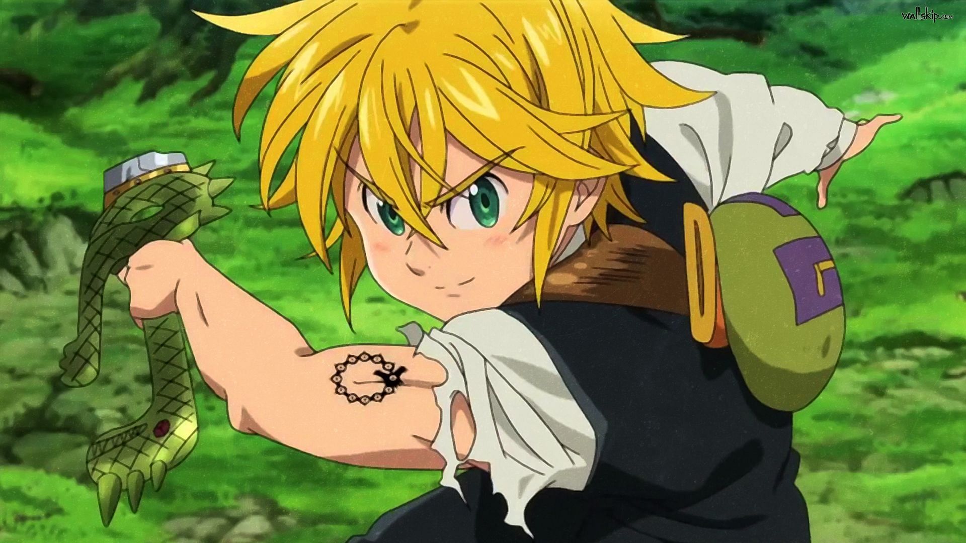 Meliodas is more than 3000 years old. (image via A-1 Pictures)