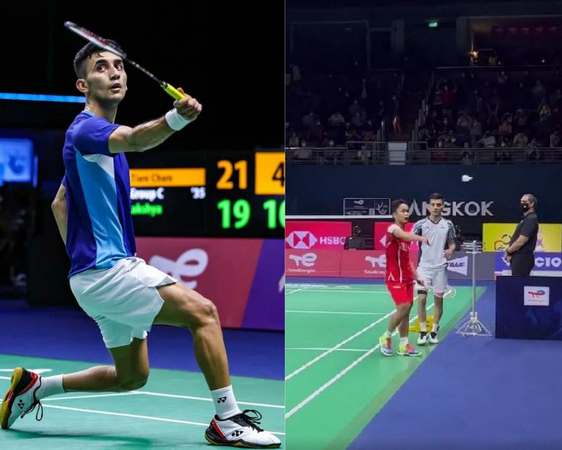 WATCH Lakshya Sen celebrates by falling on the floor after beating Anthony Ginting to give India 1-0 lead in Thomas Cup 2022 final