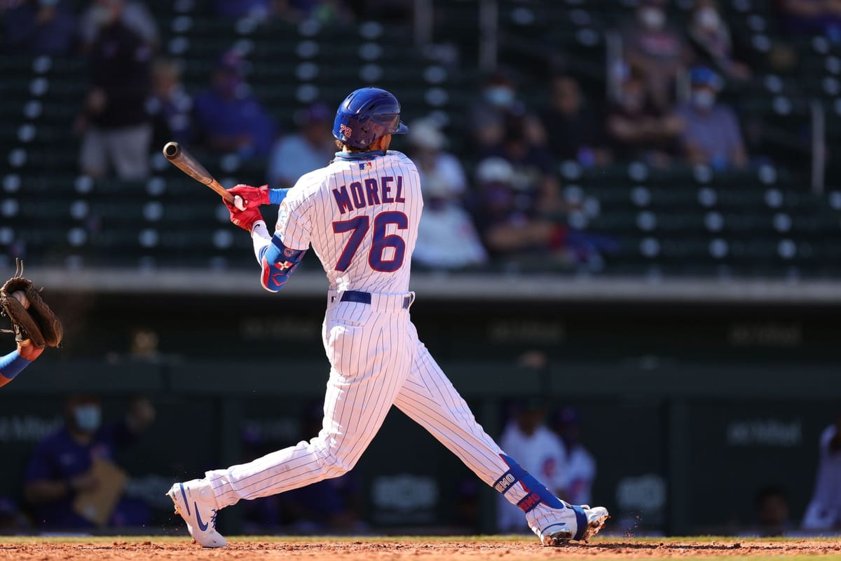 Watch Christopher Morel goes yard in his first atbat appearance in