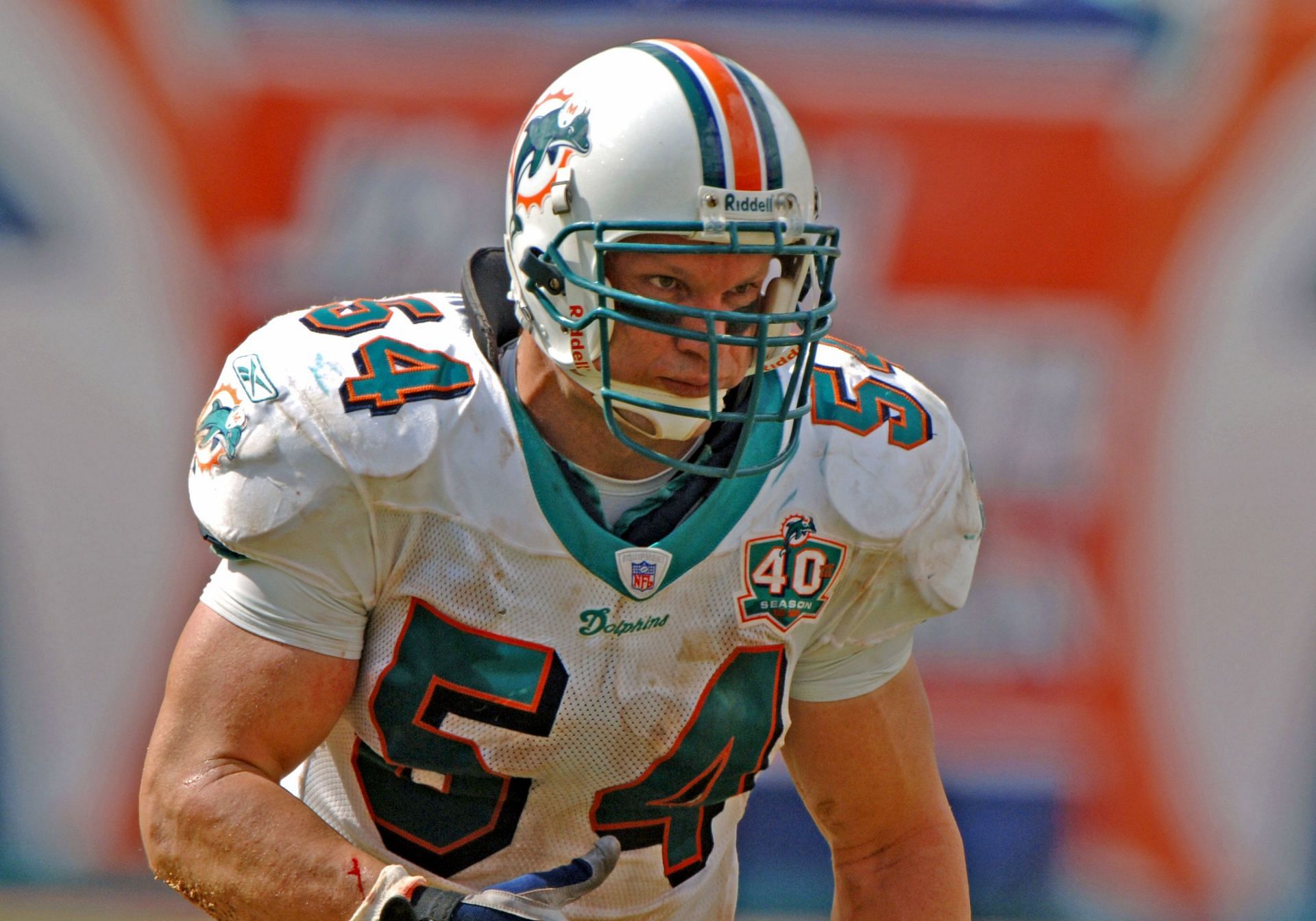 Miami Dolphins linebacker Zach Thomas