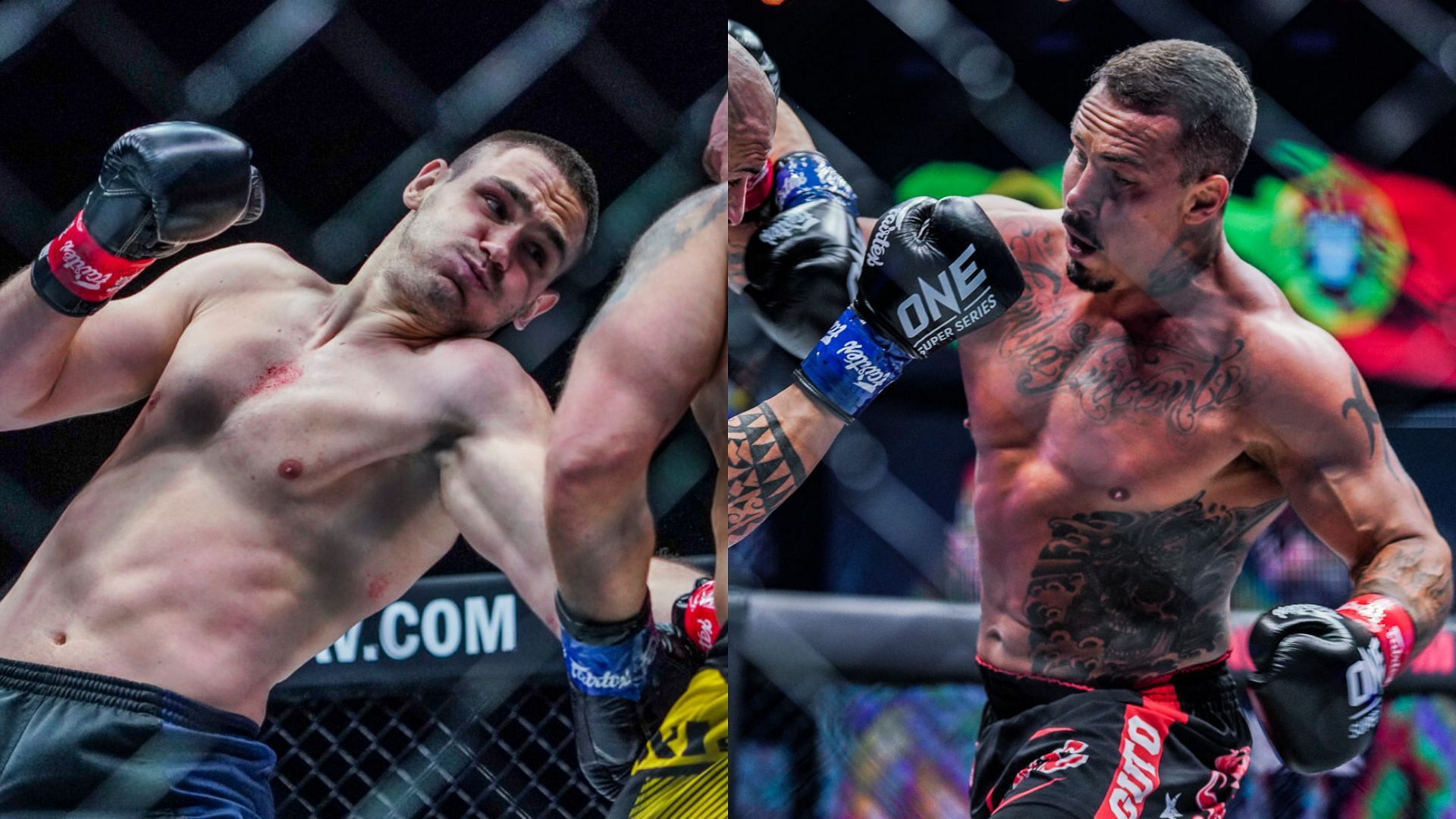 Rade Opacic (left) and Guto Inocente (right) [Photo Credits: ONE Championship]