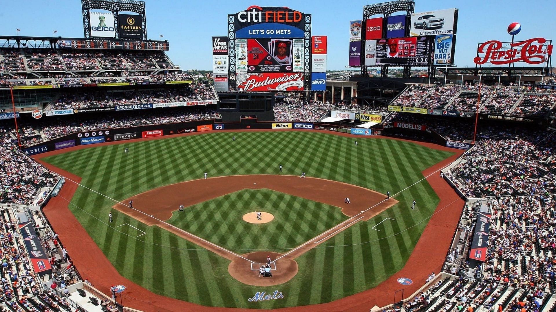 Citi Field, home of the Mets, Queens, New York.