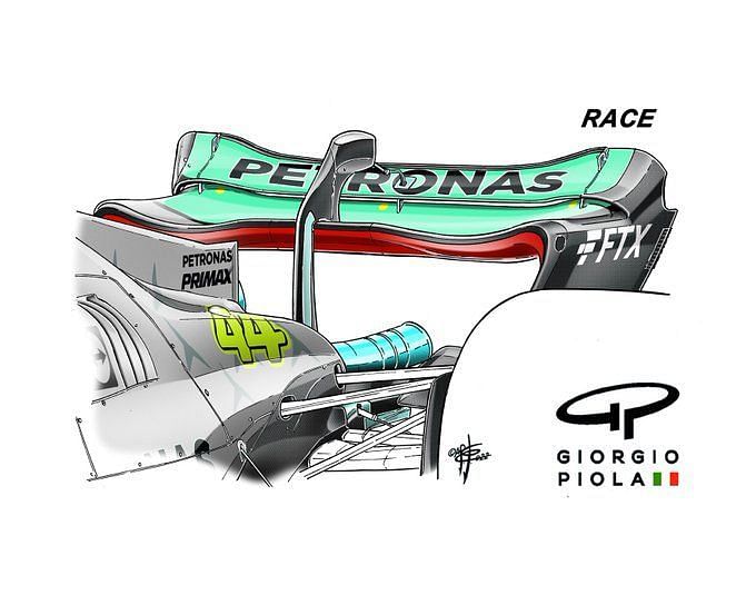 Mercedes brings new front and rear wings to the 2022 F1 Miami GP