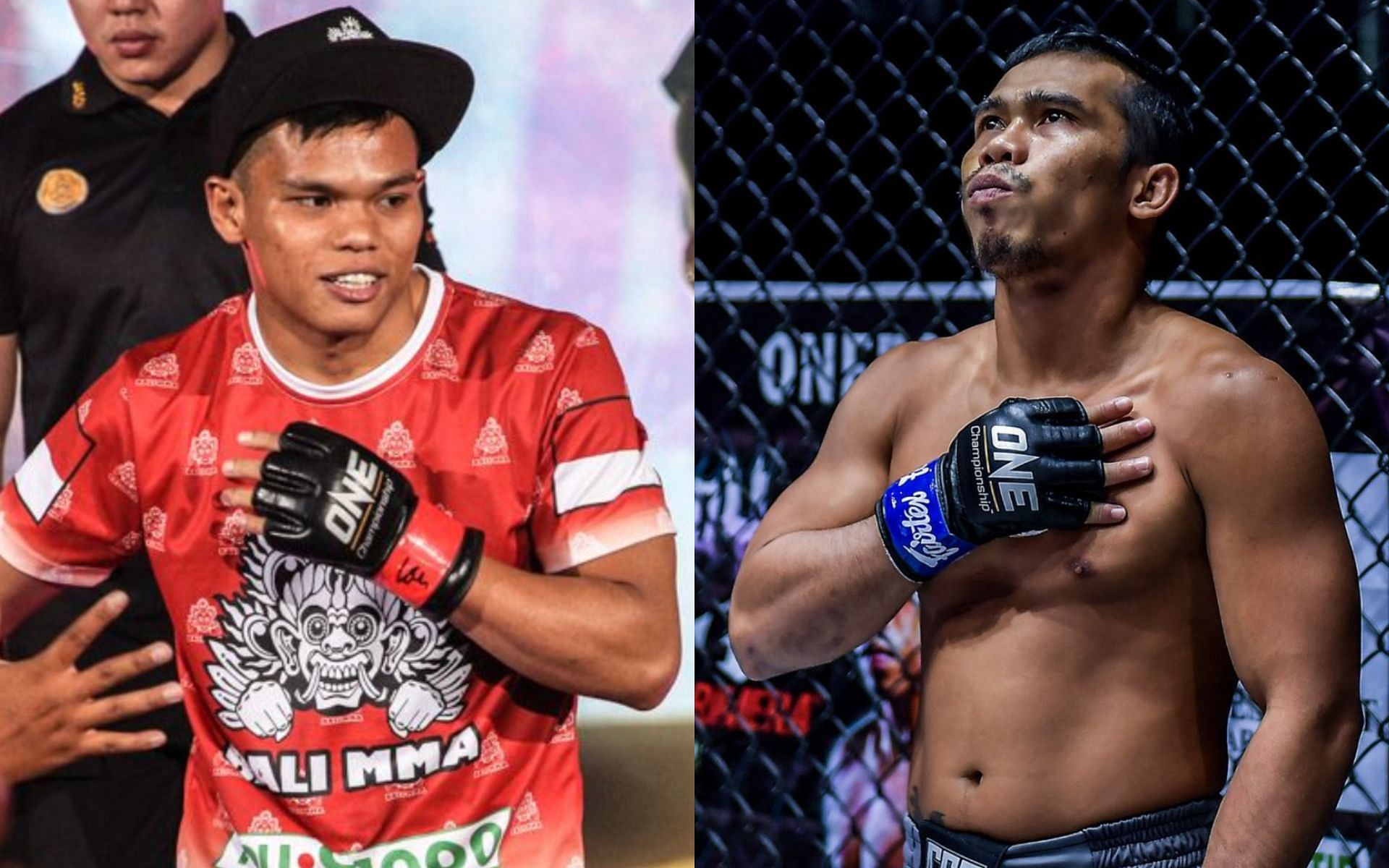 Robin Catalan (right) plans to get either a knockout or submission against Elipitua Siregar at ONE 157. [Photos ONE Championship]