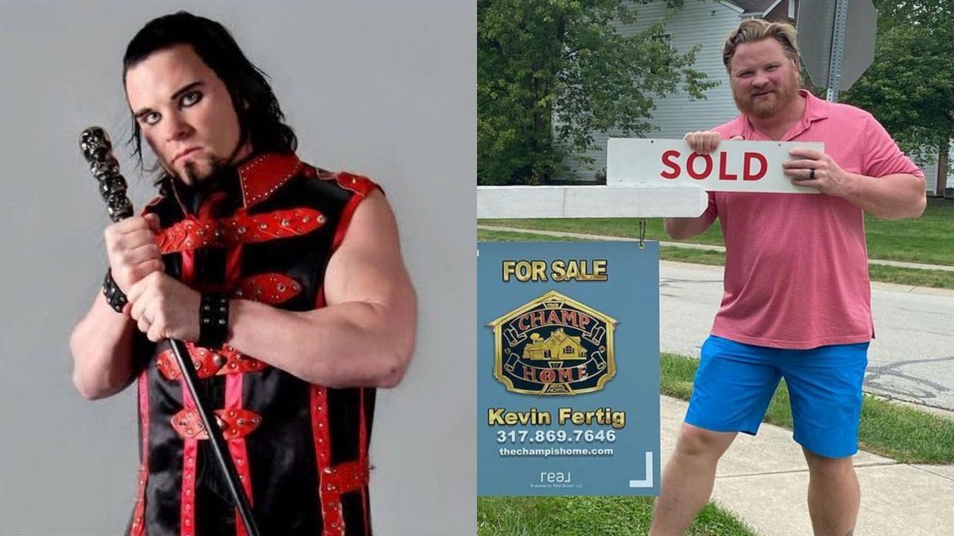 Kevin Thorn is now a real estate agent and independent wrestler