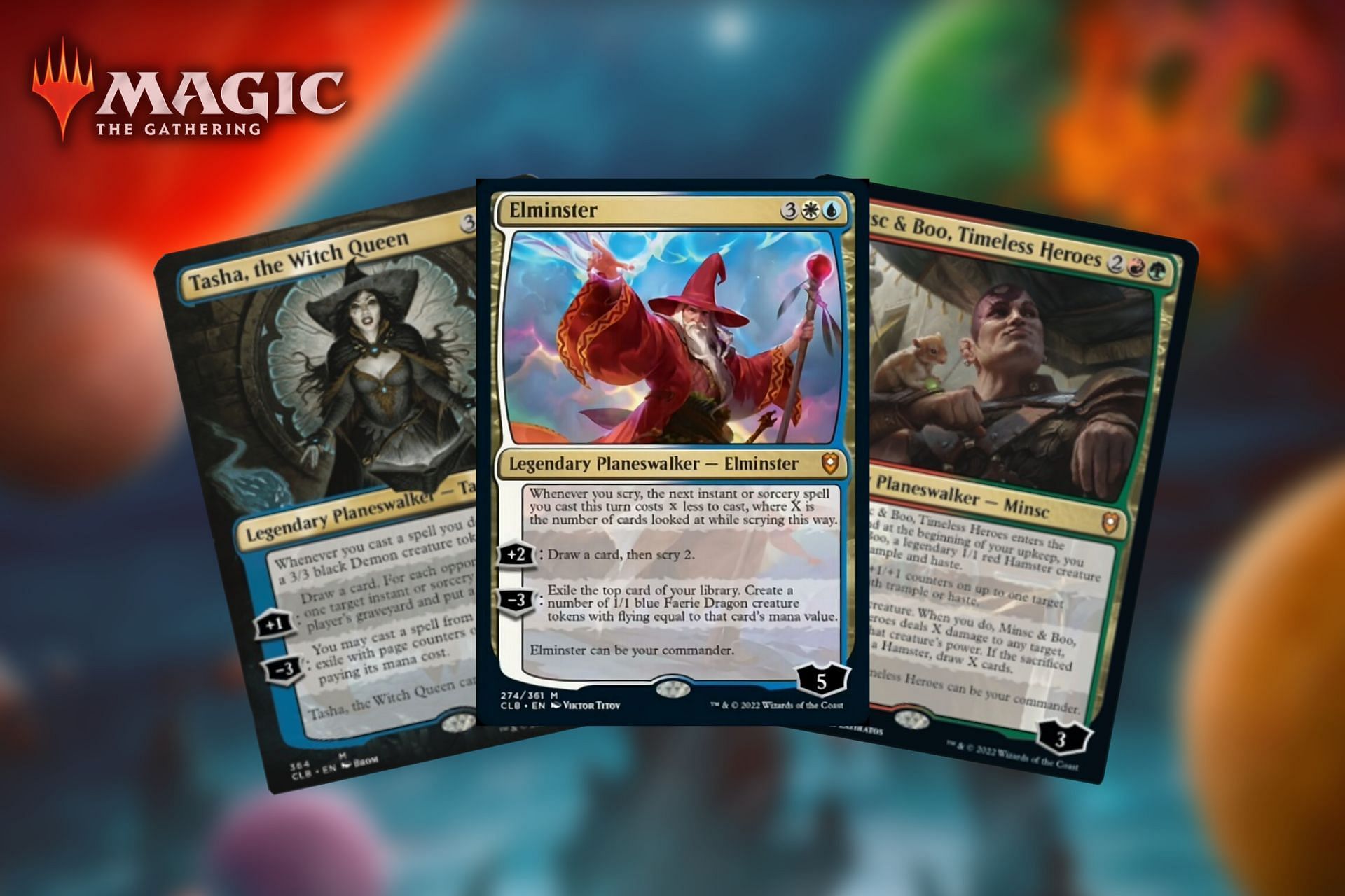 Magic: The Gathering has some wonderful new cards in its upcoming set, such as brand-new planeswalkers (Image via Sportskeeda)