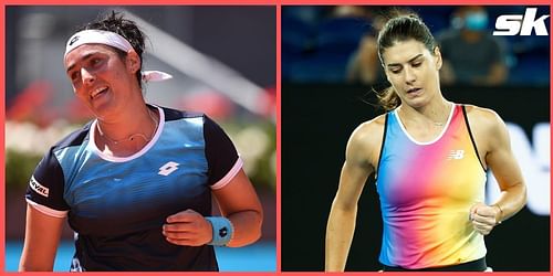 Ons Jabeur (L) & Sorana Cirstea