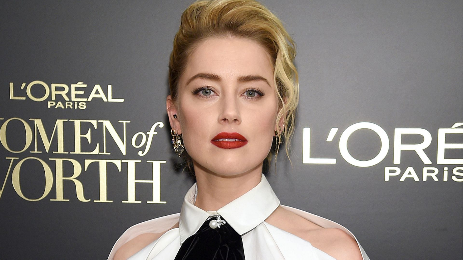 Amber Heard appeared in an episode of Criminal Minds in its first season (Image via Getty Images/Lawrence Busacca)