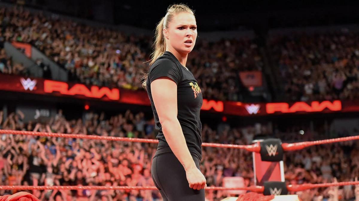Ronda Rousey is a former WWE RAW Women&#039;s Champion