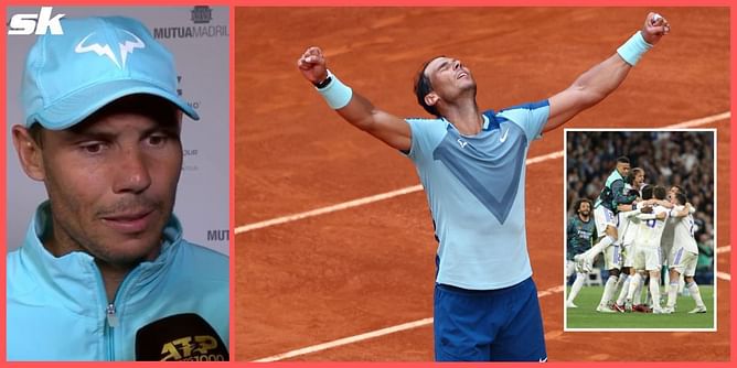 "The spirit Real Madrid have is incredible, and for me today, in some way was an inspiration" - Rafael Nadal after saving 4 MPs to beat Goffin