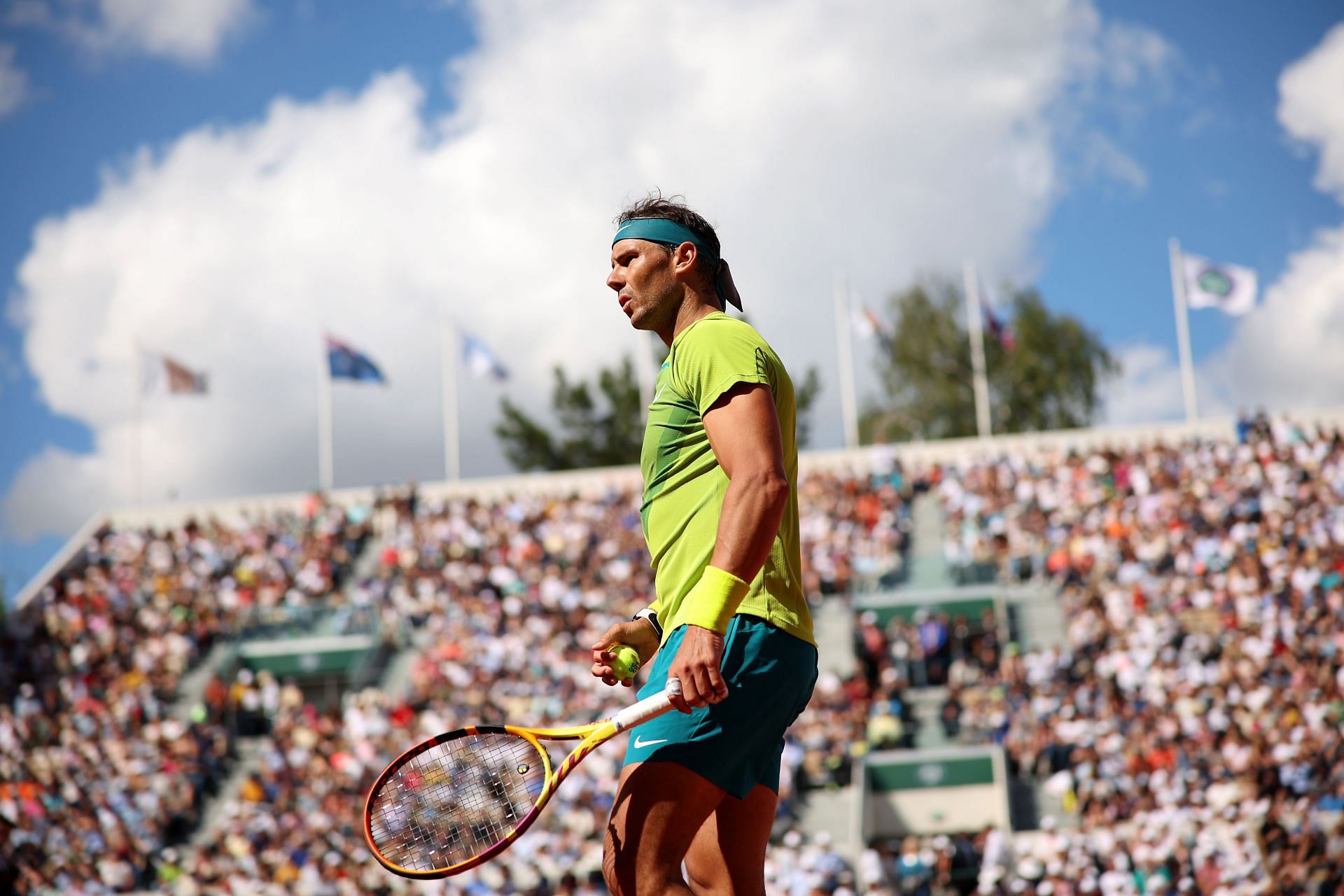 Nadal at the 2022 French Open