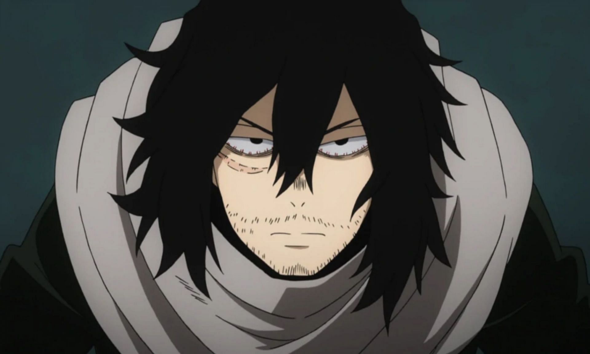 Aizawa is a homeroom teacher for a reason (Image via Studio Bones)