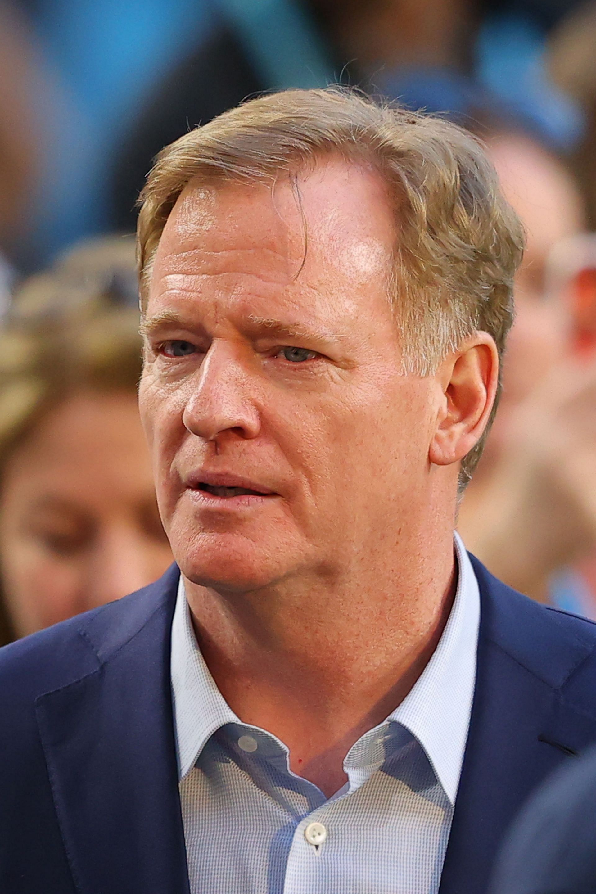 Roger Goodell at Super Bowl LIV