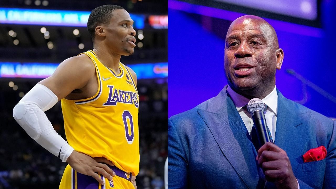Magic Johnson maintains that the LA Lakers have no choice but to incorporate the former MVP into their schemes better than last year. [Photo: Sportcasting]