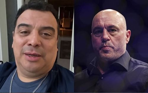 Carlos Mencia (left), Joe Rogan (Right) [Image courtesy of @carlosmencia on Instagram]