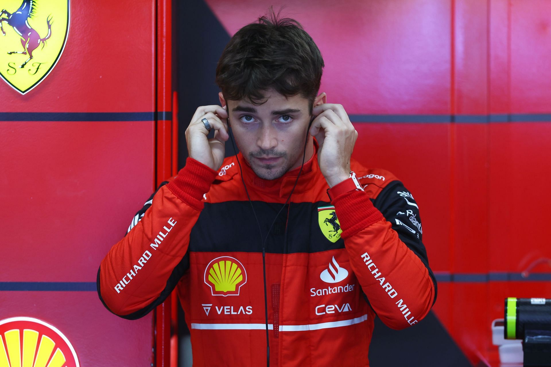 Charles Leclerc topped FP1 for Ferrari