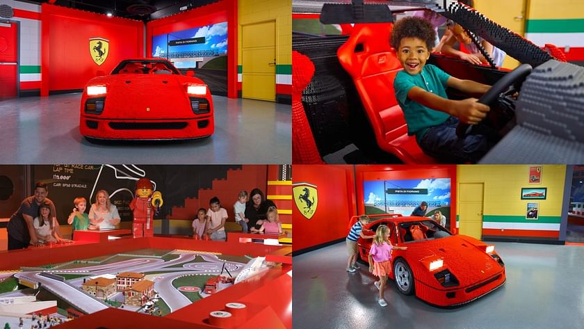 Life-Sized LEGO Ferrari F40 Found at LEGOLAND California