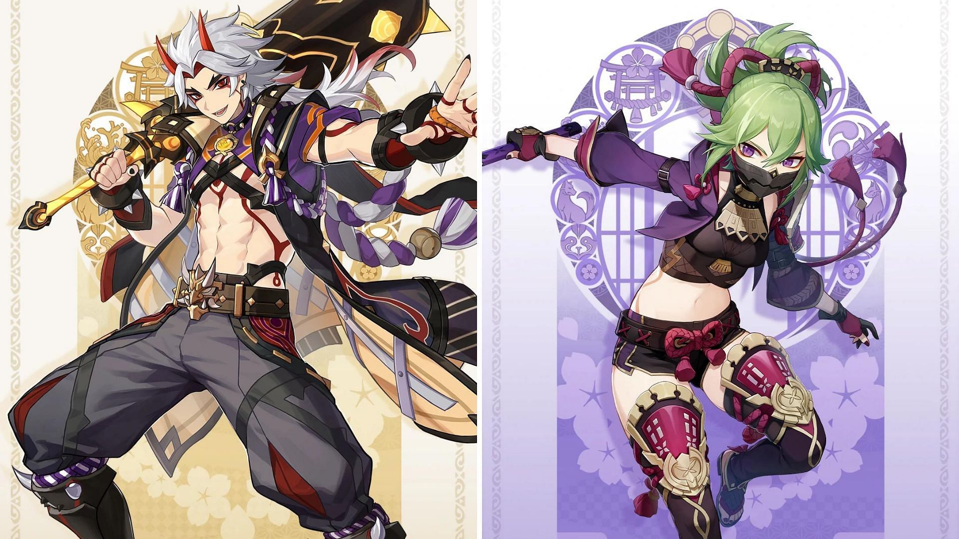 Phase II banners will feature Arataki Itto and Kuki Shinobu (Image via HoYoverse)