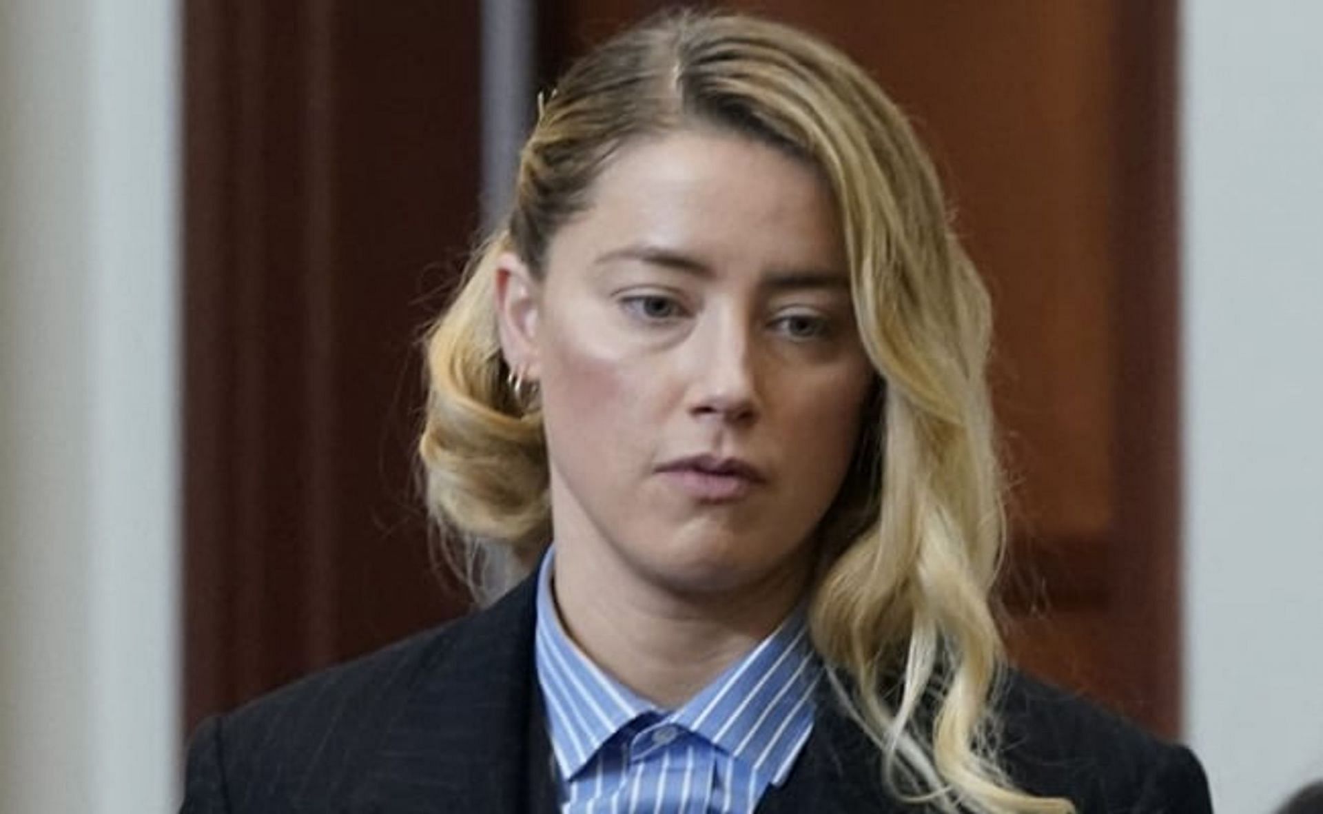 Amber Heard walks out of court after being grilled by Camille Vasquez (Image via Reuters)