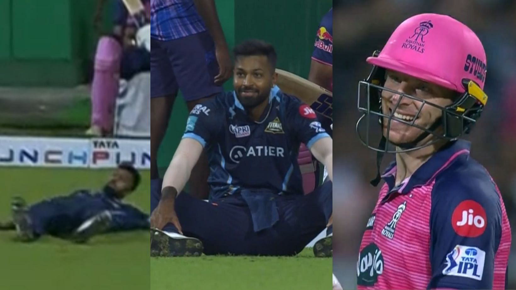 Snippets from Hardik Pandya&#039;s dropped catch today.